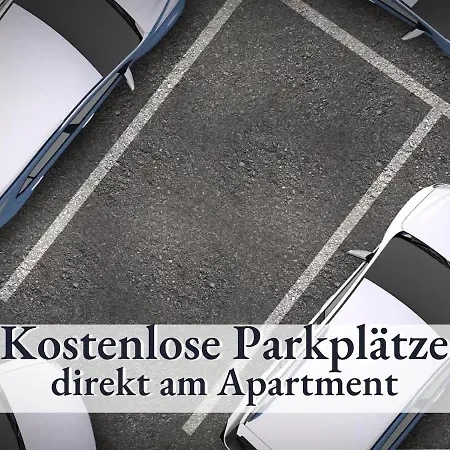 Relax-Apartments - Indoor-Pool - Sauna - Kueche - Kostenlos Parken - Balkon - Massagesessel - 85 Zoll Smart-Tv Apartment