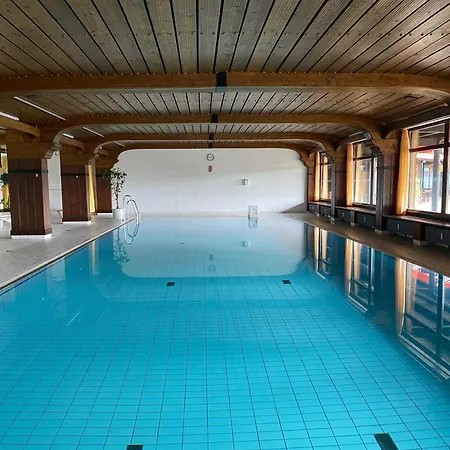Relax-Apartments - Indoor-Pool - Sauna - Kueche - Kostenlos Parken - Balkon - Massagesessel - 85 Zoll Smart-Tv * Schonach im Schwarzwald