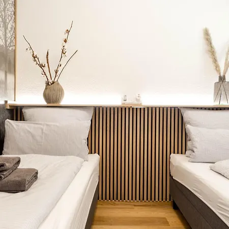 Relax-apartments - Indoor-pool - Sauna - Kueche - Kostenlos Parken - Balkon - Teilweise Massagesessel - 85 Zoll Smart-tv سخوناخ