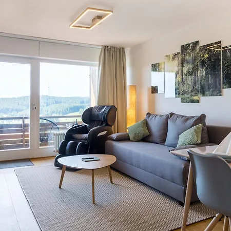 Apartment Relax-Apartments - Indoor-Pool - Sauna - Kueche - Kostenlos Parken - Balkon - Massagesessel - 85 Zoll Smart-Tv