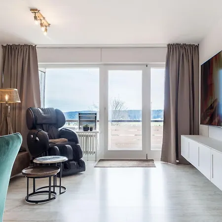 Relax-Apartments - Indoor-Pool - Sauna - Kueche - Kostenlos Parken - Balkon - Massagesessel - 85 Zoll Smart-Tv Apartment *
